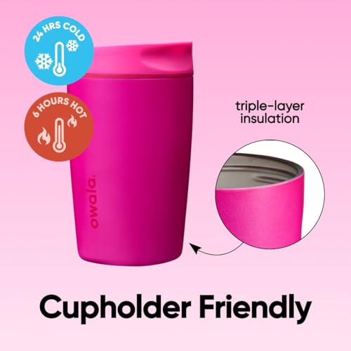SmoothSip Slider Insulated Stainless Steel Coffee Tumbler
