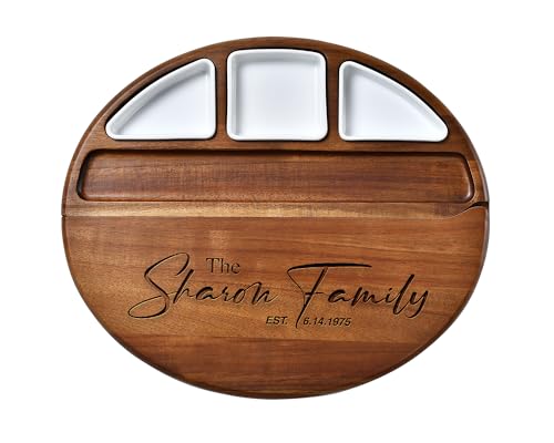 Large Acacia Wood Cheese Board