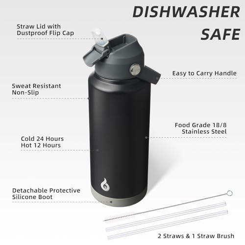 32oz Insulated Water Bottle
