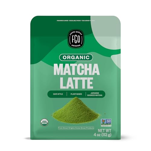 Organic Matcha Latte Powder (4 Ounce)