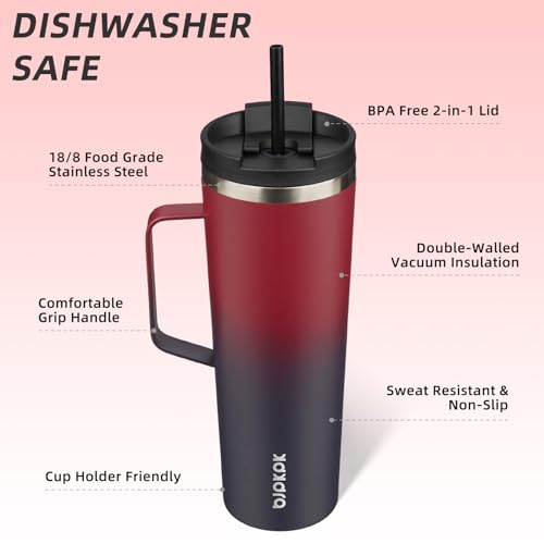 30oz Insulated Tumbler with Handle