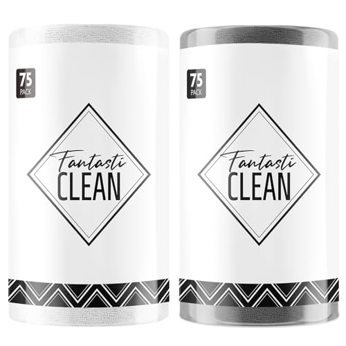 Microfiber Cleaning Cloth Rolls (150 Count)