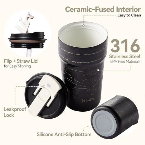 20oz Artic Ceramic Lined Coffee Tumbler
