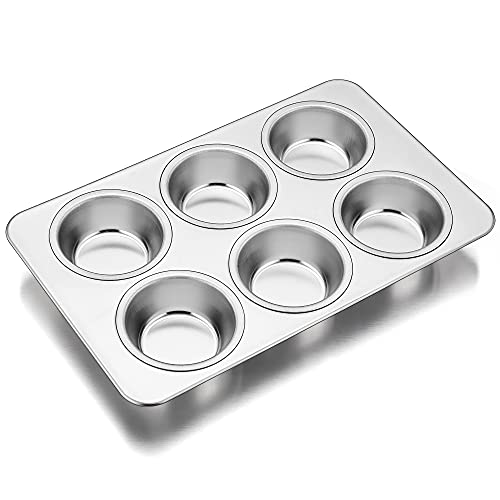 Muffin Pan 6 Cup Muffin Pan for Baking