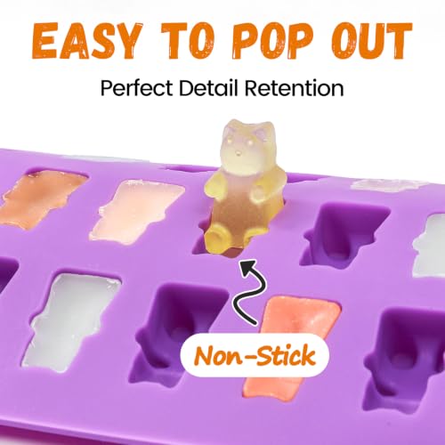 Gummy Bear Mold Silicone (4 Count)
