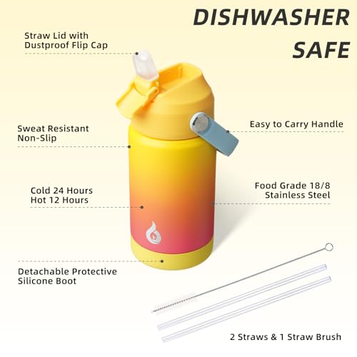 12oz Insulated Water Bottle