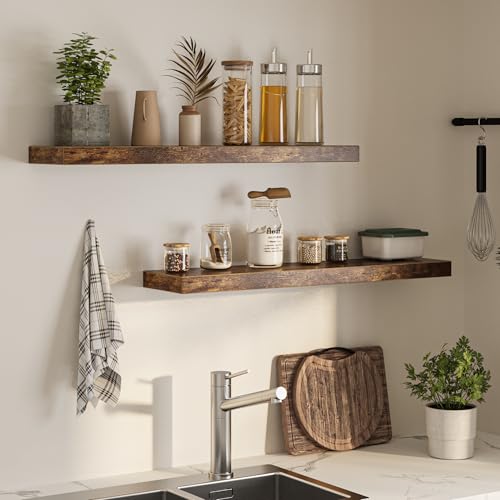 Floating Shelves for Wall (2 Count)
