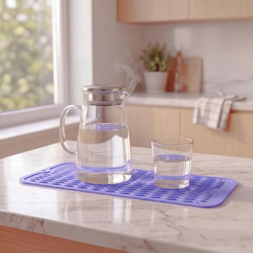 Silicone Dish Drying Mat for Multiple Usage