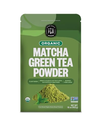 Organic Matcha Green Tea Powder (16 Ounce)