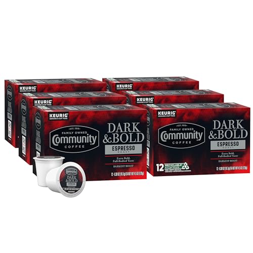 Dark & Bold Espresso Roast Coffee Pods (72 Count)