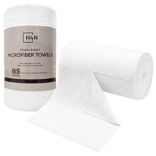 Microfiber Cleaning Cloth Roll (85 Count)