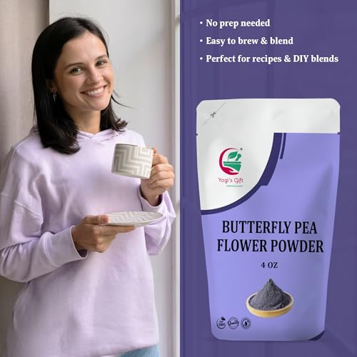 Yogi's Gift® Butterfly Pea Flower Powder 4 oz (4 Ounce)