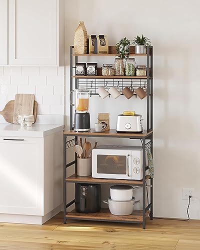Bakers Rack with Power Outlet