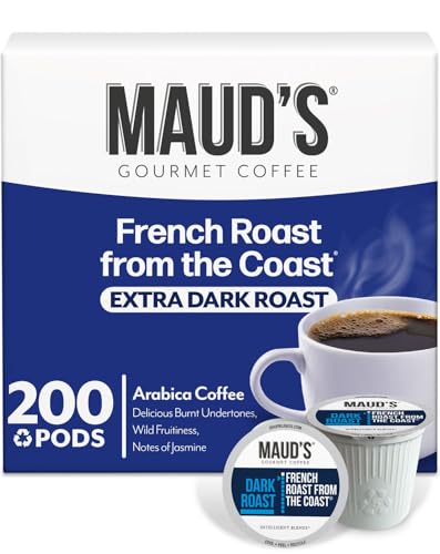 French Dark Roast Coffee Pods 200ct (200 Count)