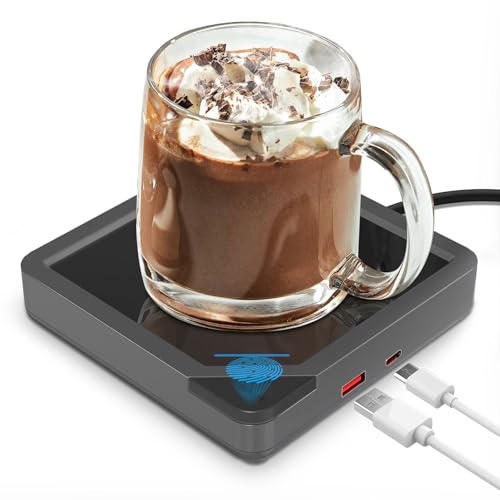 Coffee Mug Warmer with 2 USB Charging Ports