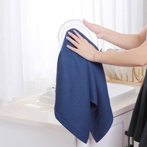 100% Cotton Waffle Weave Kitchen Dish Towels 24 (24 Count)