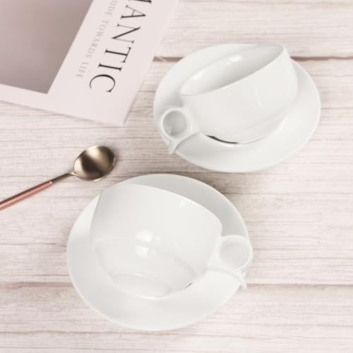Italian Style Porcelain Espresso Cup Set (4 Count)