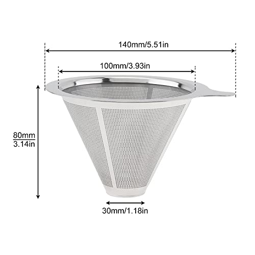 TQEONKL Pour Over Coffee Dripper