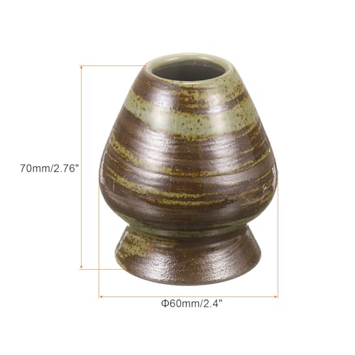 Ceramic Chasen Stand 70mm Matcha Whisk Holder Teas Set Whisks Stand Traditional Matcha Tea Chasen Holder Tea Set Accessories for Tea Tasting