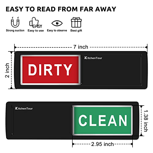 KitchenTour Clean Dirty Dishwasher Magnet