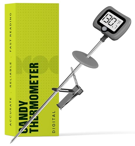 Digital Candy Thermometer with Pot Clip