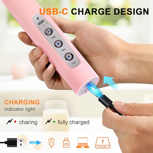 Handheld Milk Frother Wand for Coffee