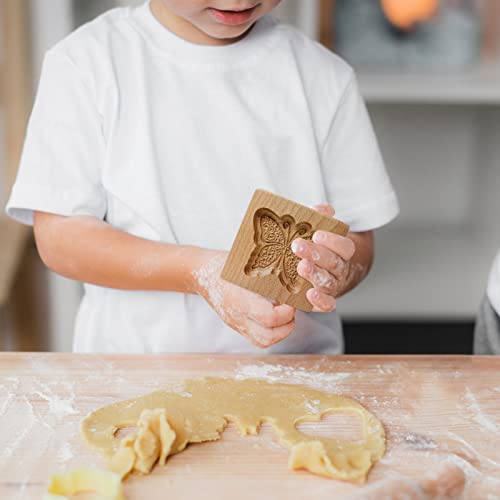 Wooden Cookie Biscuit Mold