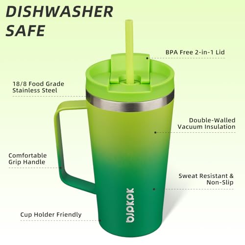 18oz Insulated Tumbler with Handle