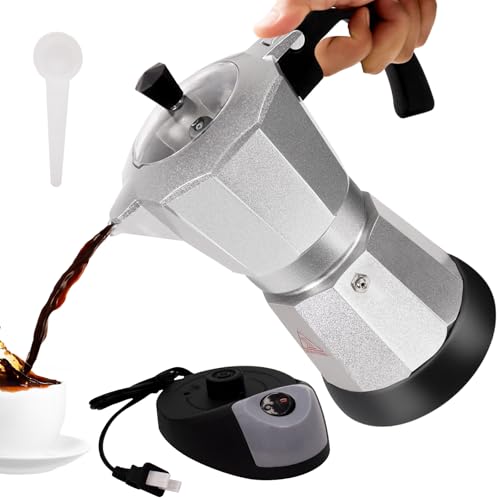 Electric Aluminum Moka Pot 3