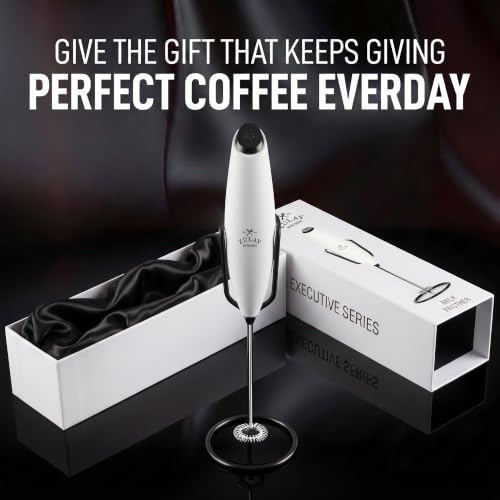 Powerful Milk Frother Wand With Duracell Batteries
