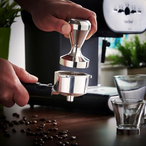 Coffee Tamper Press Chromed
