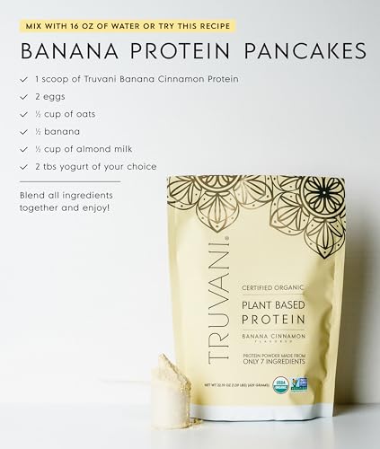 Organic Plant Based Protein Powder (20 Ounce)