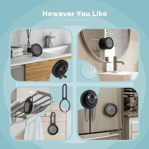 Shower Clock Waterproof Bathroom Timer