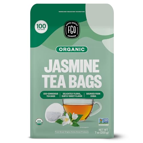 Organic Jasmine Green Tea (100 Count)