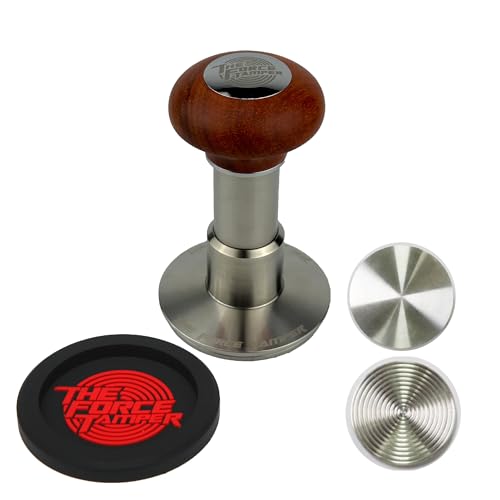 53.50mm Extend Set Reddish Brown Wooden Jellyfish Handle Coffee Tamper