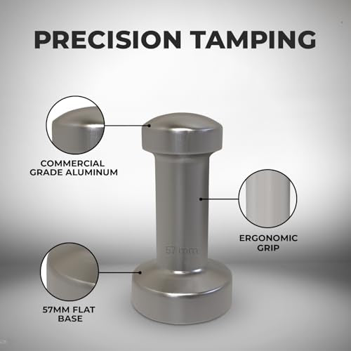 57mm Aluminum Espresso Tamper for Barista Coffee Tamping Tool