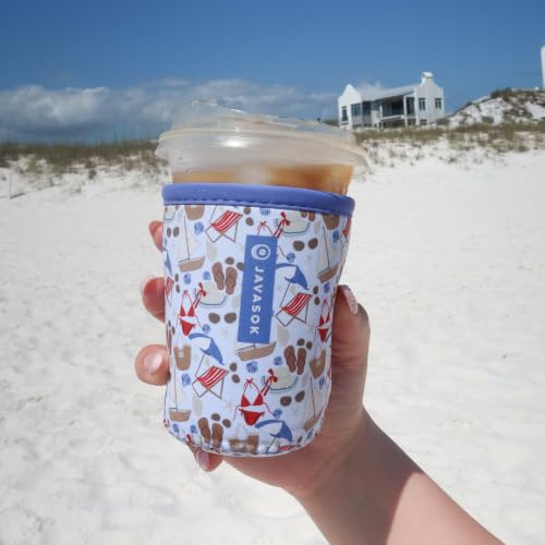 JavaSok Iced Coffee & Cold Soda Insulated Neoprene Cup Sleeve