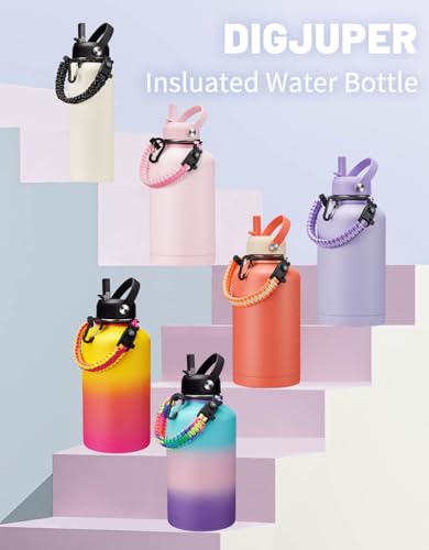 Half Gallon Water Bottle Insulated (9 Count)
