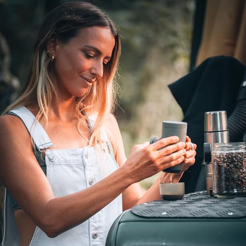 Minipresso GR2 Espresso Machine Compatible Ground Coffee