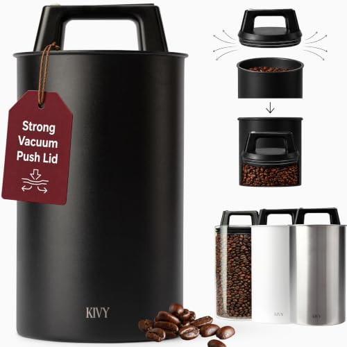 Vacuum Coffee Canister