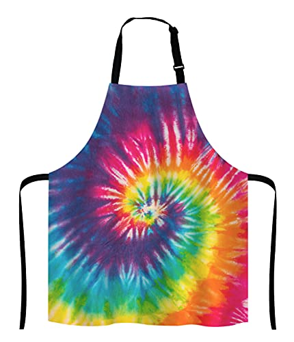 Tie Dye Kitchen Cooking BBQ Chef Apron
