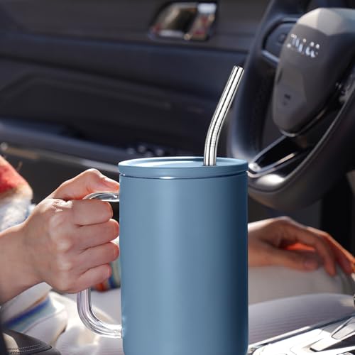 8PCS Stainless Steel Straws Fit for 40oz Stanley Tumblers (8 Count)