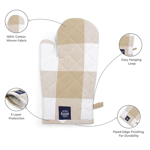 Oven Mitts Heat Resistant Kitchen Gloves