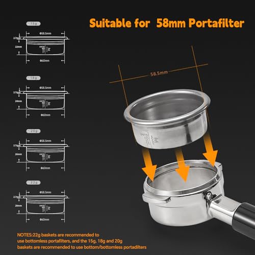 58MM Espresso Portafilter Basket