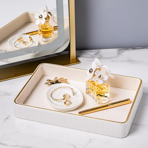 Perfume Tray Valet Tray Night Stand Bedside Organizer