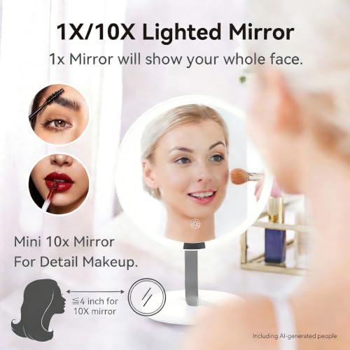 9.65 inch Lighting Makeup Mirror