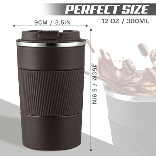 Vacuum Insulated Stainless Steel Travel Coffee Mug