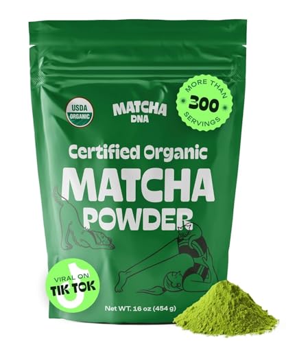 Certified Organic Matcha Powder (16 Ounce)