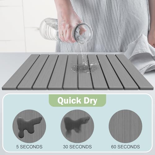 Stone Dish Drying Mat for Kitchen Counter