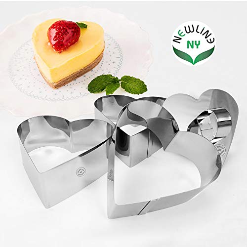 Stainless Steel Dessert Rings (4 Count)